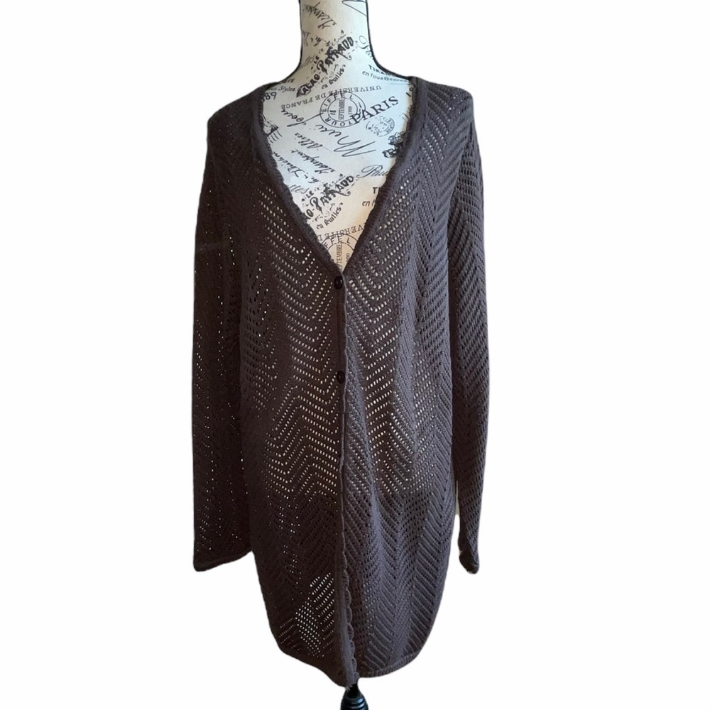🌻 Style and Company women’s knit cardigan. Size  2X